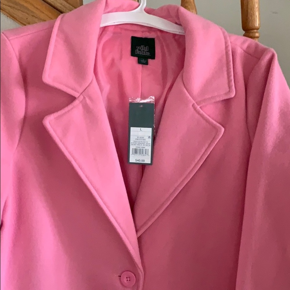 Pink Fable jacket! NWT